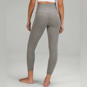 Lululemon align leggings 25” Heathered grey sage